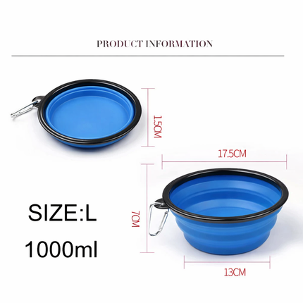 Plato plegable Liso