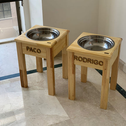 Comedero Individual Acero