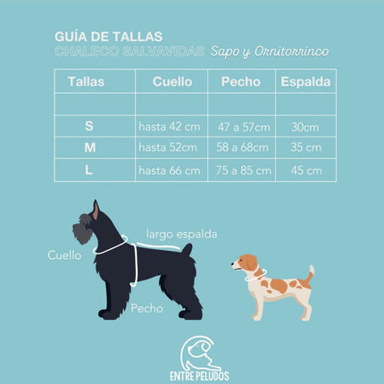 Chaleco salvavidas Sapo